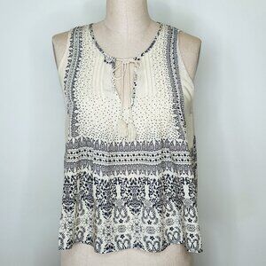 Women's Paisley Summer Top - M